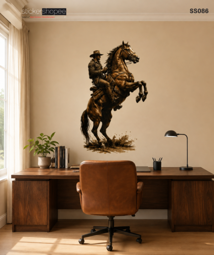 Arthur Morgan & Boadicea Wall Sticker – SS086
