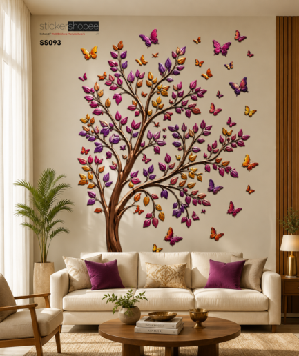 Colorful Tree of Life Wall Sticker – SS093