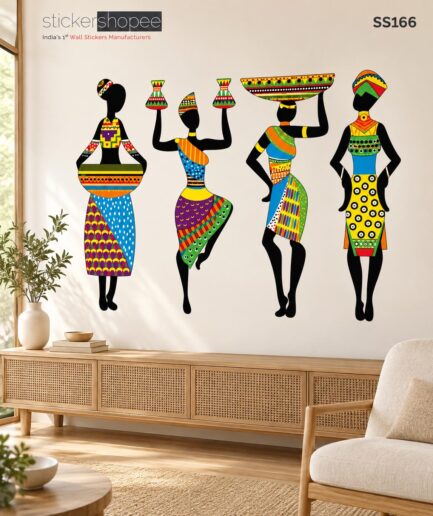 Tribal Folk Art Wall Sticker – SS166